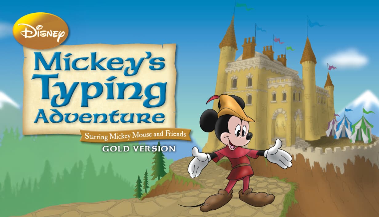 Disney Mickey's Typing Adventure Gold