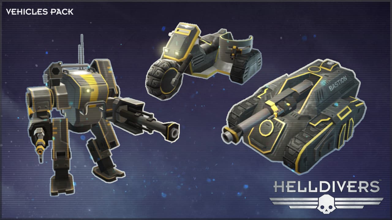 HELLDIVERS™ Vehicles Pack Trailer