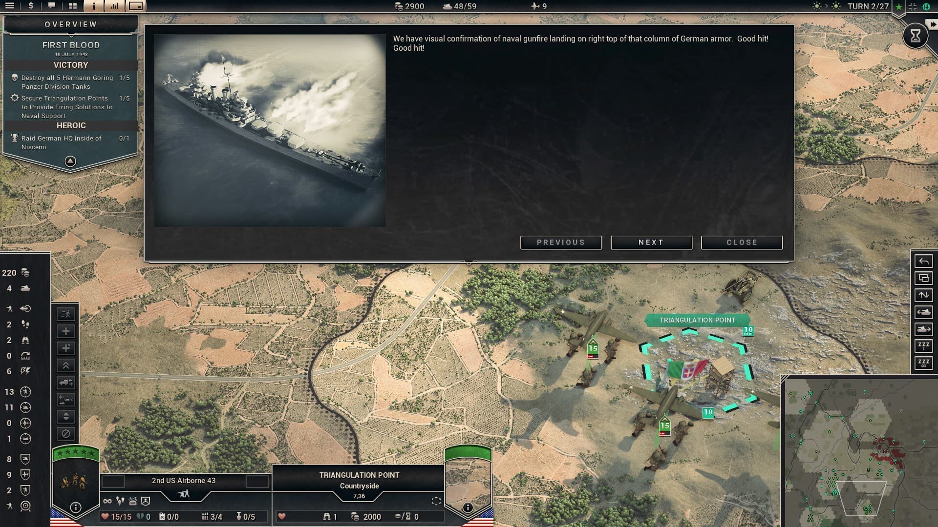 Panzer Corps 2: Elite - All American screenshot thumbnail