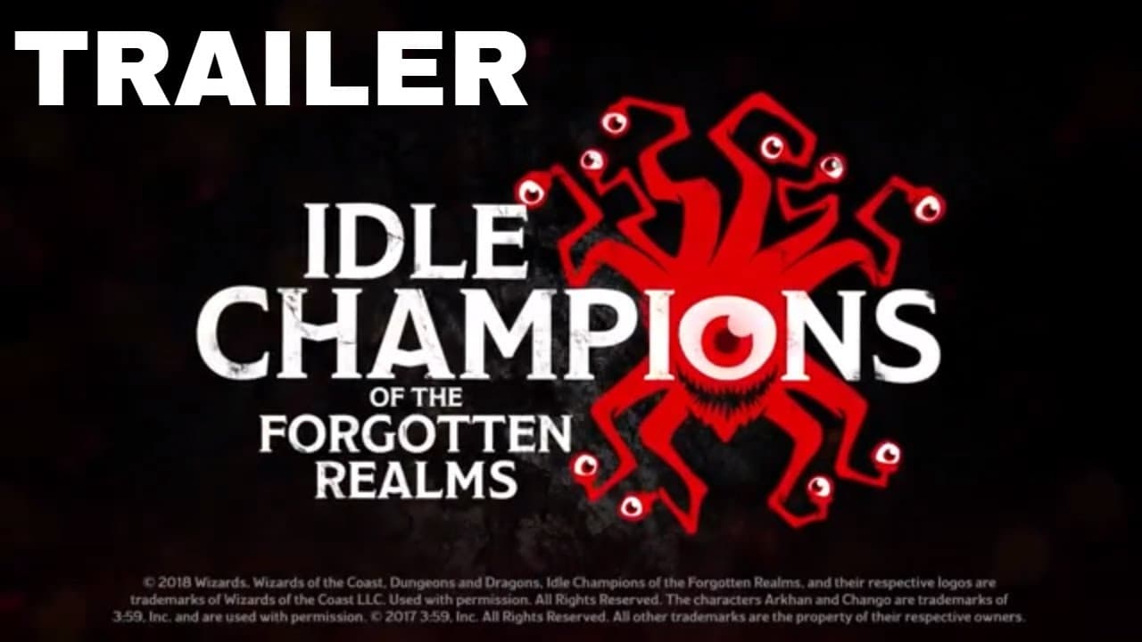 Idle Champions Of The Forgotten Realms - Official Trailer | PS4