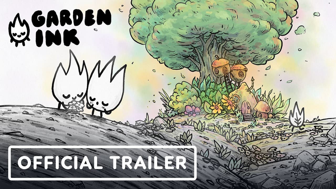 Garden Ink - Official Release Date Trailer | Games Composed in Germany 2026